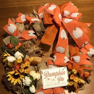 Harvest Wreath, Sunflower Autumn Harvest,LAST CHANCE, Final Sale